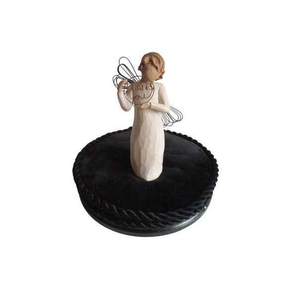 *Willow Tree 'Just for You' Angel Beige Tan Figurine Statue Sculpture Thank You - Picture 1 of 7